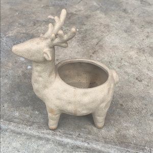 Stone Deer Pot